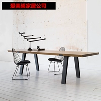 LOFT Creative Simple Modern SOURD WOOD COMPUTER DESHTOP Простой бытовой прямоугольный письменный стол.