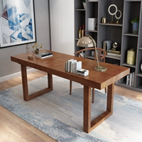 American Loft Simple и Modern Full Wooden Desk Desktop Home Home компьютерный стол длинный стол длинный столик офисный стол