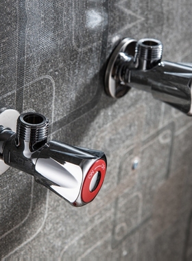 铜角阀三角阀纯铜芯水龙头家用厨房卫生间马桶角阀开关通用冷热阀