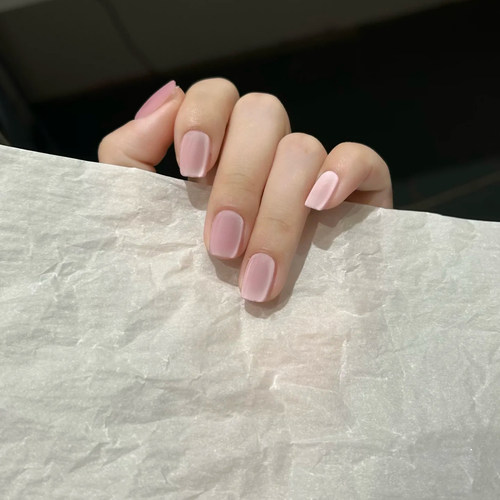 纯手工穿戴甲雾面猫眼纯欲美甲