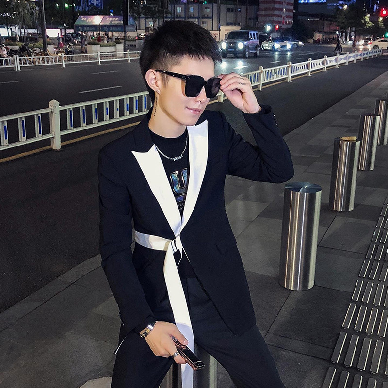 休闲长袖长款便服外套P155,女装短外套,星座407-1
