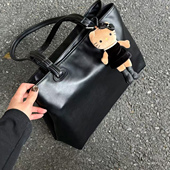 大容量通勤百搭单肩腋下包2025新款 小众高级感百搭轻便手提托特包