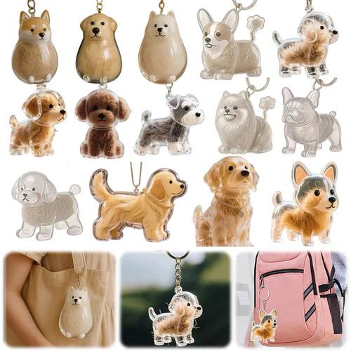 Dog Hair Storage Box Puppy Hair Memorial Keepsake Capsule Pe