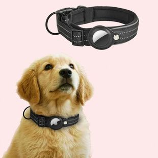 AirTag Dog Collar Reflective Dog Collar Padded Dog Collars A