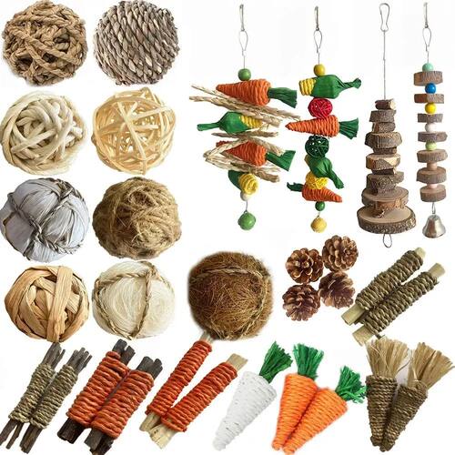Pet Rabbit Guinea Pig Dragon Cat Fun Toy Hamster Rabbit Rabb