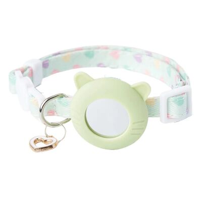 Cat Tracker Collar for AirTag Holder Safety Buckle Silicone