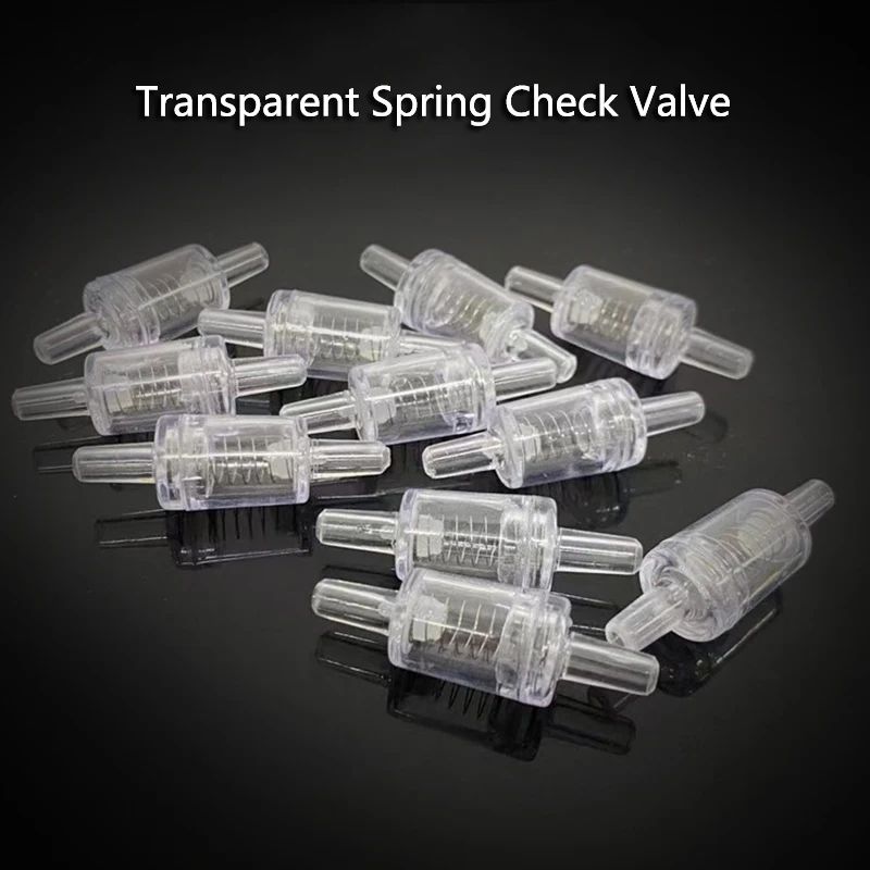 5/10pcs Aquarium Air Pump Check Valve 5 X One Way Non-Return图片