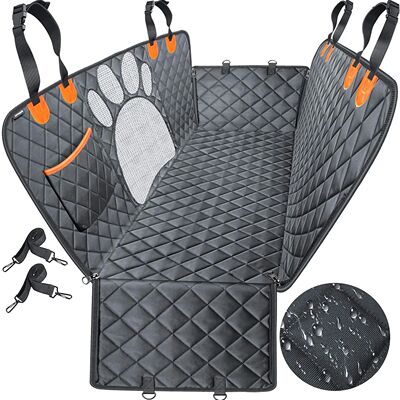 Thickened Dog Car Rear Seat Cover for Scratches Prevention W