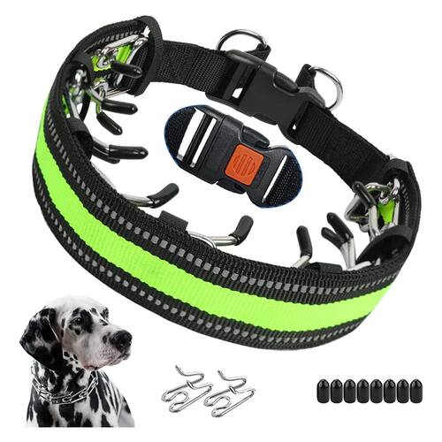 No Pull Dog Collar, Prong Collar for Small, Large Dog, Pinch
