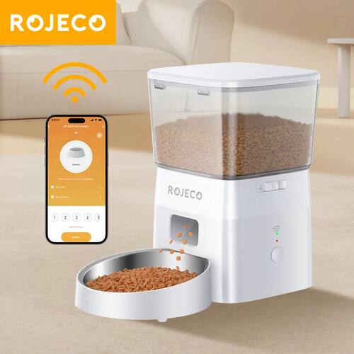 Dog Feeder Automatic Smart Pet Food Dispenser for Pets Dog K