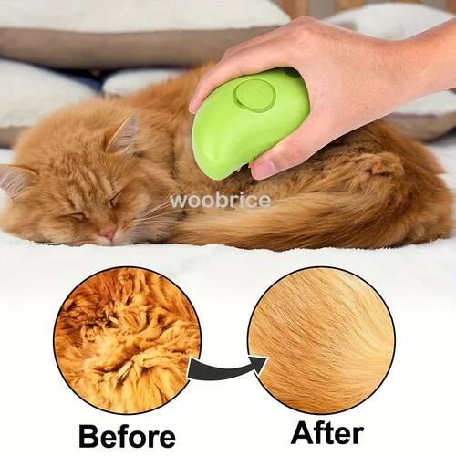 3 in 1 Pet Brush Cat Steam Brush Comb Dog Brush Electric Spr