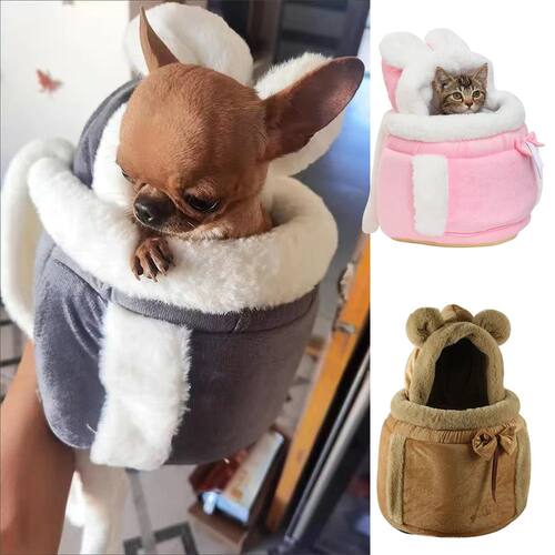 Outdoor Travel Chihuahua Puppy Dog Carrier Bacpack Winter Wa