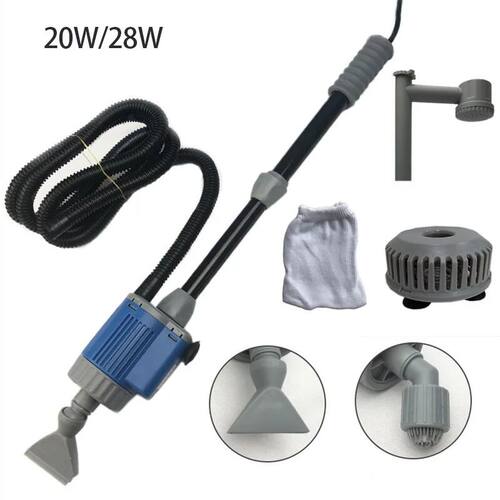 20/28W Electric Aquarium Fish Tank Water Change Pump Aquariu