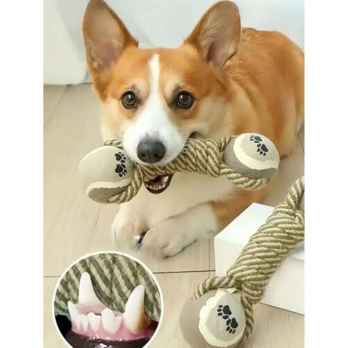 1 piece of indestructible teeth cleaning pet toy, dog chew d