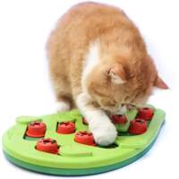 Cat Puzzle Treat Toy Made of High Quality Non Toxic Plastic thumbnail 6