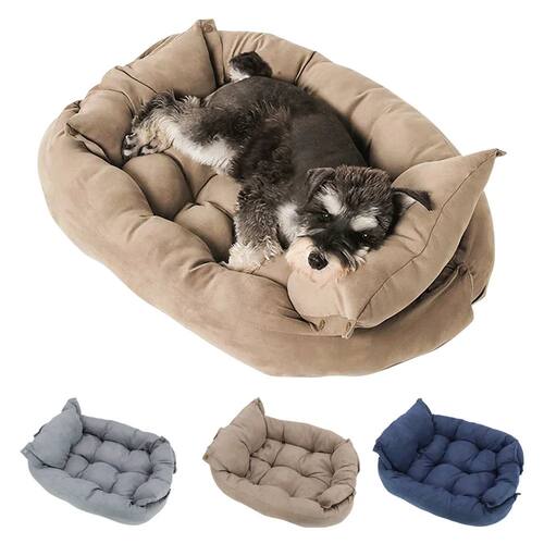 Warm Dog Sofa Bed Winter Pet Dog Cat Bed Sleeping House Kenn