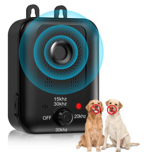 Automatic anti-barking device for dog barking control, recha