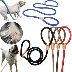1.5M/1.8M Dog Leash Slip Rope Lead Leash Heavy Duty Braided