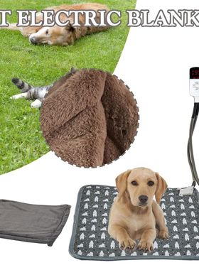 220V 20W Pet Electric Heating Pads Heated Blanket Winter Dog