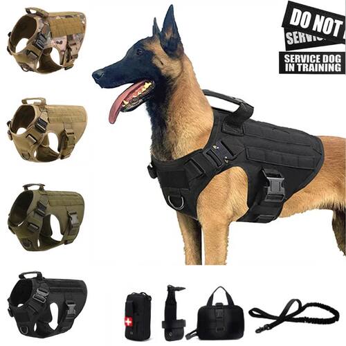 Tactical  Vest Pet German Shepherd Golden Retriever Tactical