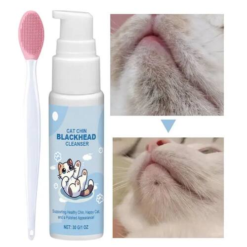Cat Chin Cleaner 30g Blackhead Cleaning Lotion Pet Chin Acne