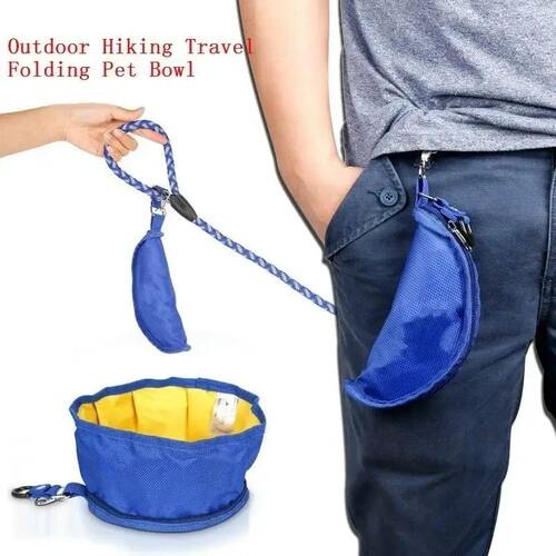 Big Volume Dog Drinking Container Foldable Dog Water Bowl Fo