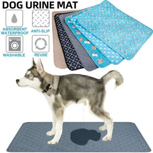 Dog Pee Pad Blanket Reusable Absorbent Diaper Washable Puppy