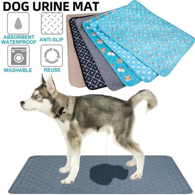 Dog Pee Pad Blanket Reusable Absorbent Diaper Washable Puppy