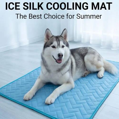 Pet Ice Mats Summer Cat Dog Sofa Nest Bed Cooling Sleeping P