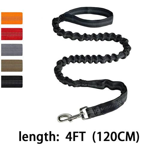 Dog Leash Large Dogs, Bungee Dog Leash Heavy Duty, No Pull D