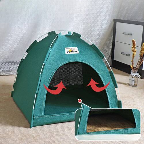 Foldable Pet House Pet Tent Four Seasons Universal Cat and D