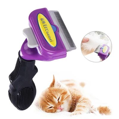 Pet Cat Hair Removal Combs Pet Grooming Brush Dogs Cats Hair