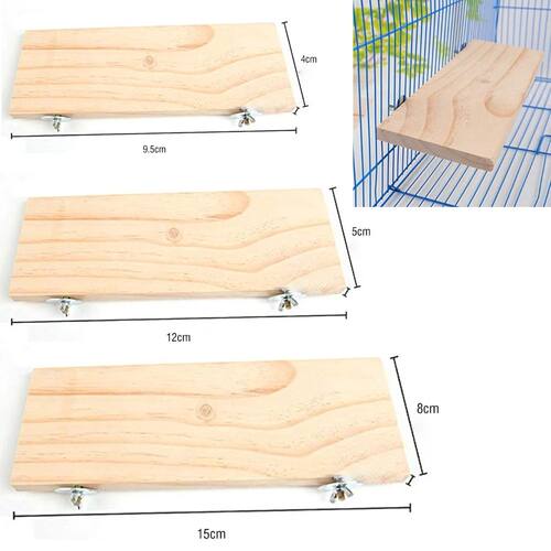 Pet Wood Stand Platform Hamster Guinea Pig Toys Paw Grinding