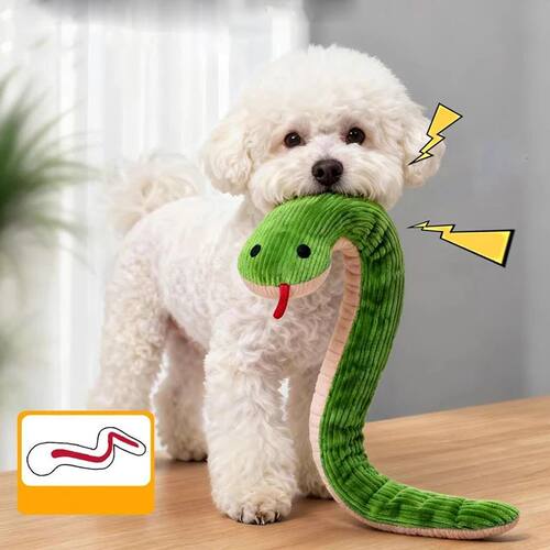 Hot sale Dog Toy Snake Interactive Toy Kitten  Kick Toy Inte