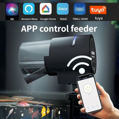 New Wi-Fi Automatic Fish Feeder 2nd Generation  Feed Dispens