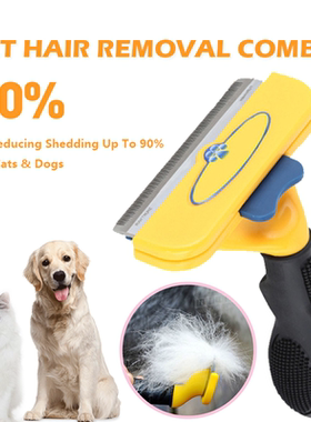 Pet Dog Cat Hair Removal Brush Trimmer Comb Shedding Rake