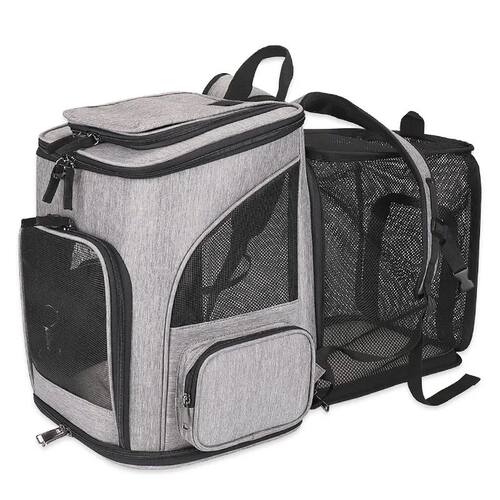 Pet Carrier Backpack Expandable for Cats Dogs Under 18 LB |
