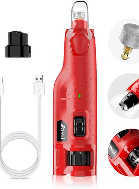 Dog Nail Grinder Dustproof with 2 LED Light - Super Quiet Po