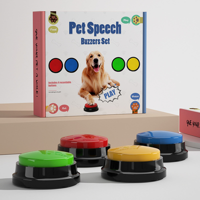 Recordable Dog Training Buttons Pet Talking Toys Pet Interac