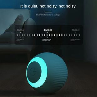 Ball Toy Interactive Roll Rechargeable Moving Automatic Cats