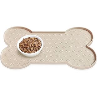 Dog Food Mat Anti-Slip Silicone Thicker Pet Placemat Waterpr
