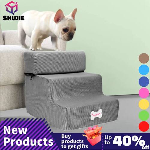 Hot Dog House Dog Stairs Pet 3 Steps Stairs for Small Dog Ca