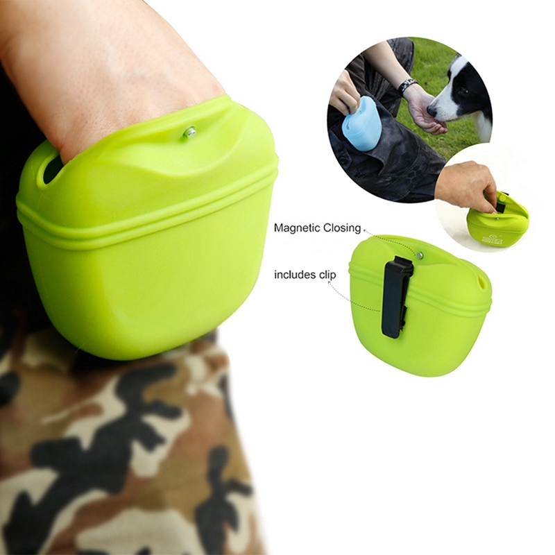 Pet Portable Dog Training Waist Bag Treat Snack Bait Dogs Ob