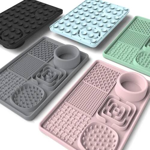 Slow Food Mat Placemat Pet Licking Mat Pet Eating Ware Dogs