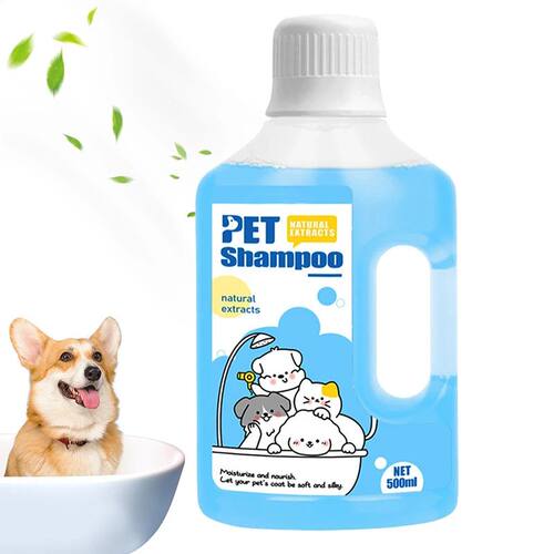 500ml Pet Bath Shampoo Cats Dogs Shower Care And Cleaning Ge