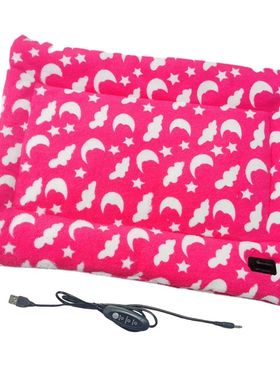 Waterproof Pet Heating Pad Heated Mat Blanket Electric Soft