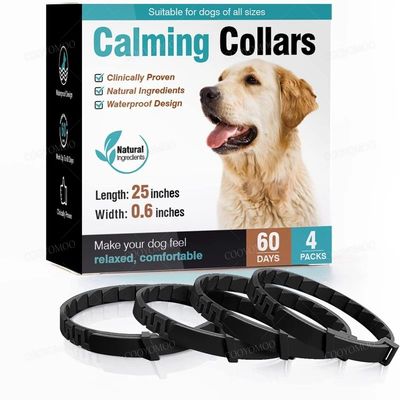 3/4 Pc Dogs Calming Pheromone Collars Pets Relieve Anxiety C