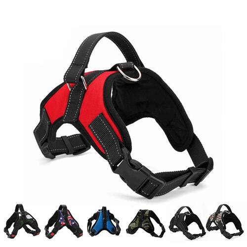 Dog Harness Quick Release Vest Pet Puppy Harness Nylon Mater