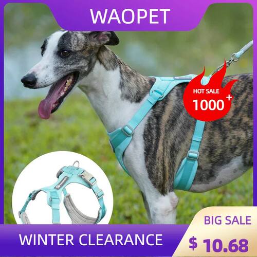 Dog Breathable Harness NO PULL Pet Reflective Harness Vest F