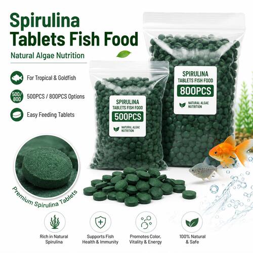 High Purity Spirulina Tablets Spiral Seaweed Enrichment Favo